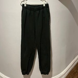 Rosa Sweatpants dark green Brandy melville